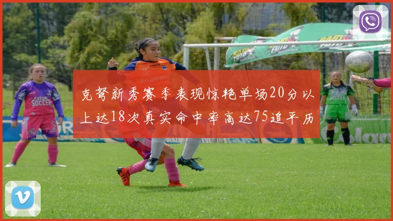 克弩新秀赛季表现惊艳单场20分以上达18次真实命中率高达75追平历史名将