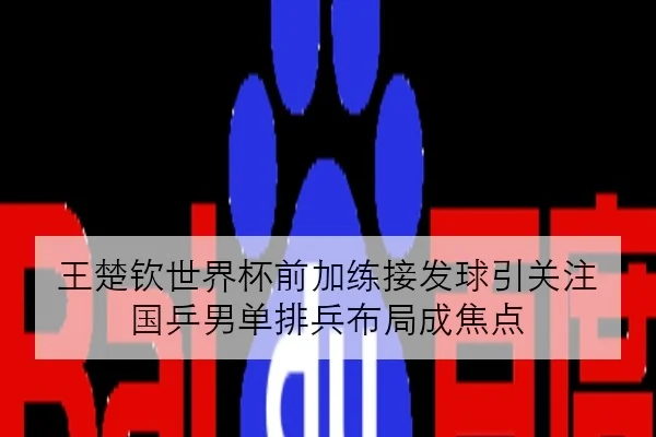 王楚钦世界杯前加练接发球引关注 国乒男单排兵布局成焦点